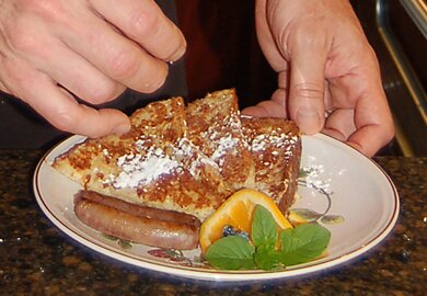 Gluten free French Toast from inn-baked bread