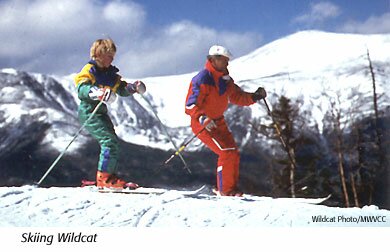 Skiing Wildcat Mountain